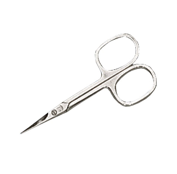 Hautschere 9 cm gebogen rostfrei