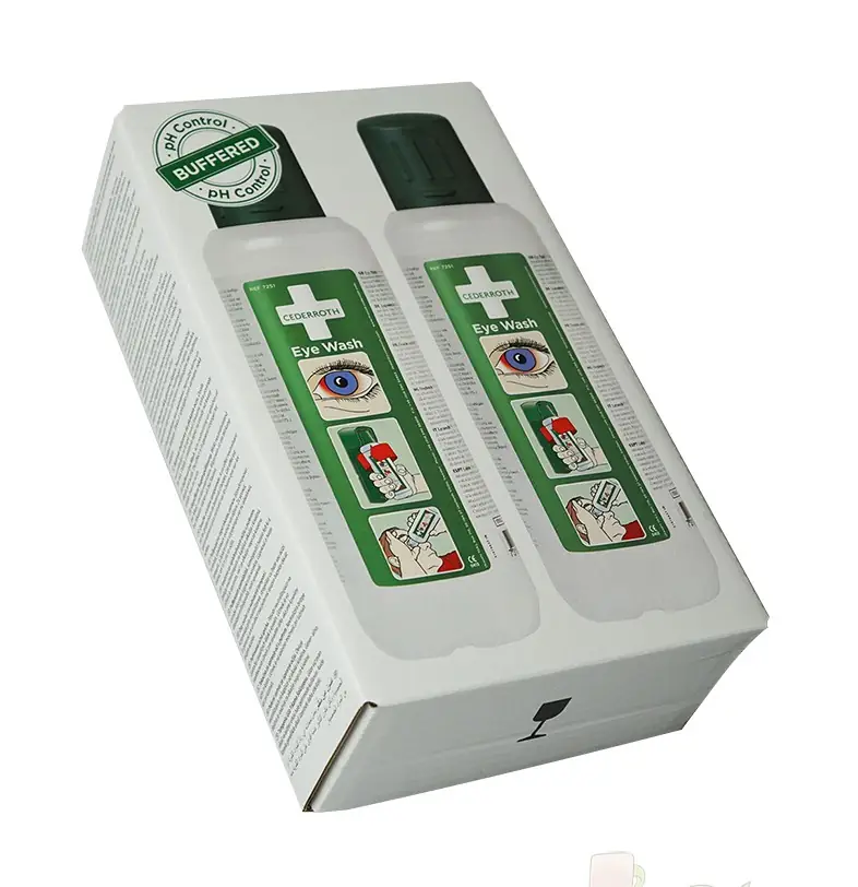 Augenspülflasche stationär