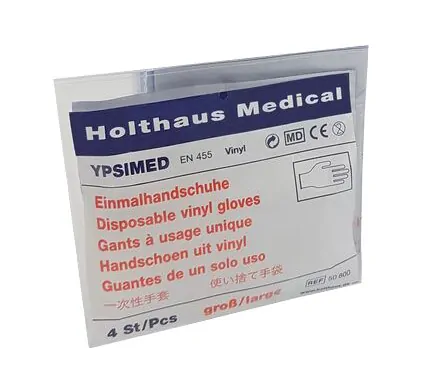 YPSIMED Vinylhandschuhe Puderfrei - Nachfüllpackung