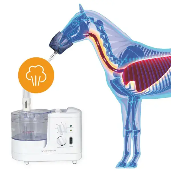 Ultraschall-Inhalator für Pferde