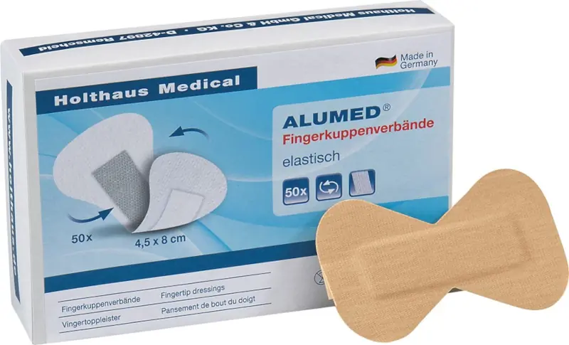 ALUMED Fingerkuppenverband elastisch 4,5x8cm