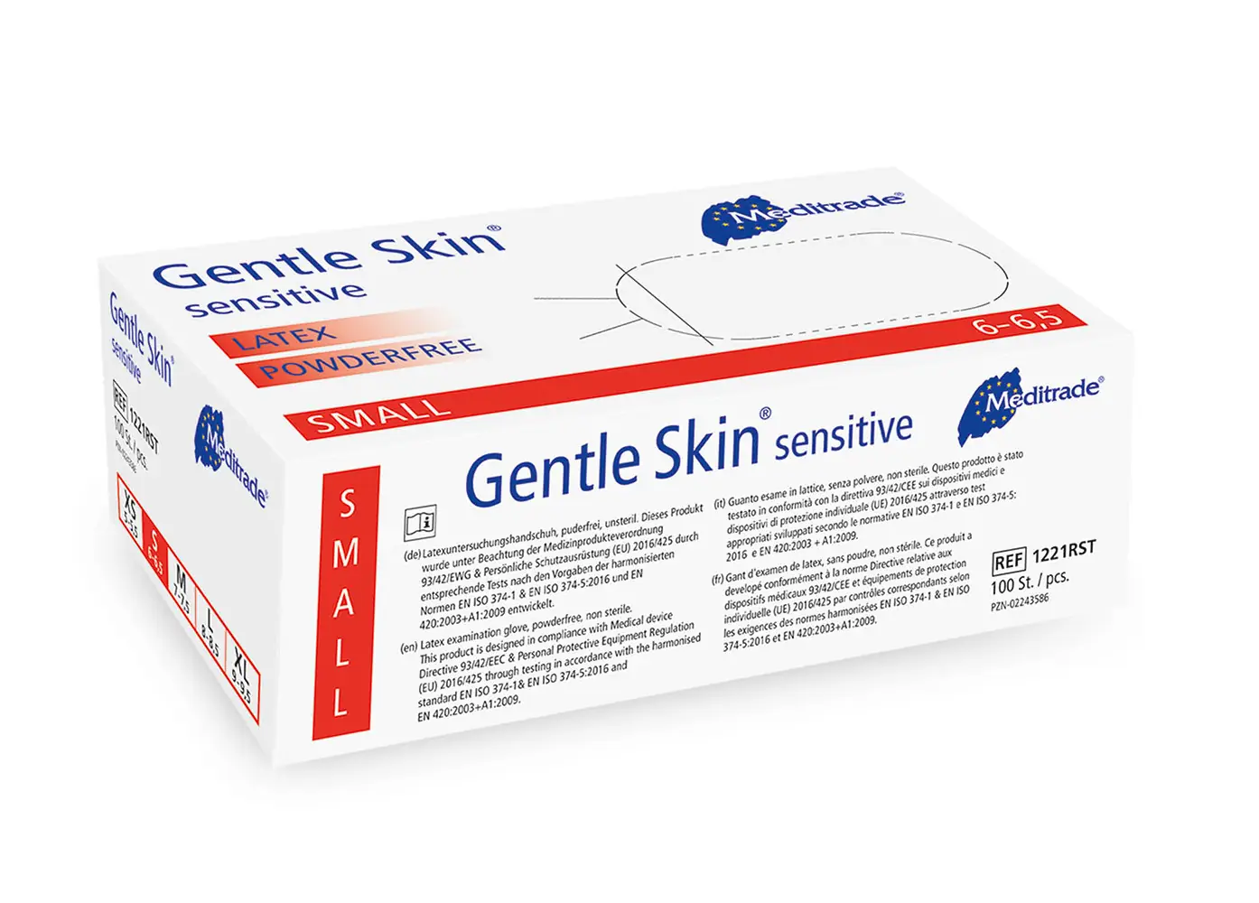 Latex Untersuchungshandschuhe GENTLE SKIN SENSITIVE