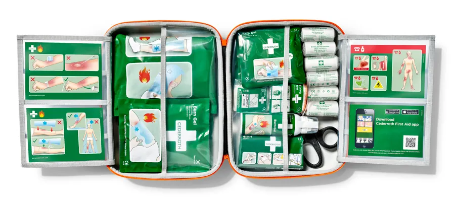 Verbrennungskoffer Cederroth Burn Gel