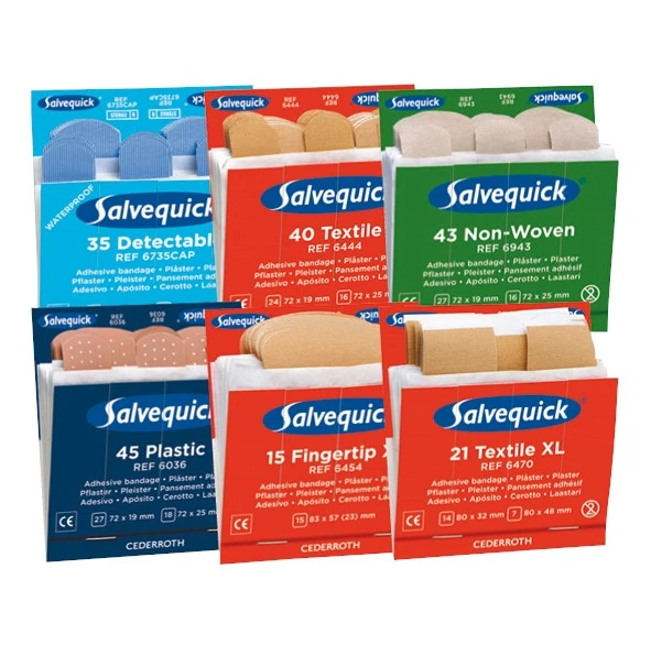 Salvequick Nachfülleinsätze Pflasterstrips